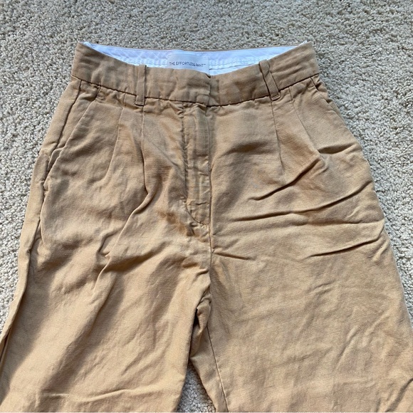 Aritzia Wilfred Effortless Pant in Sandy Beige Tan Size 6 - Picture 3 of 16